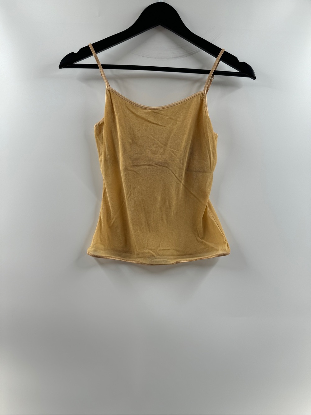 Cosabella Italy Sheer Gold Mesh Camisole – Women's XL
